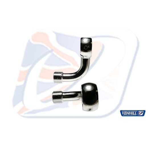 BANJO VENHILL POWERHOSEPLUS 3/60184C 90° DLHÉ CHRÓM