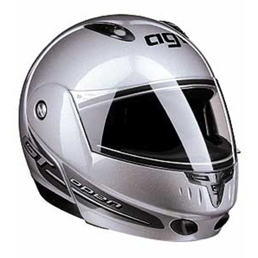 AGV GT OPEN SILVER