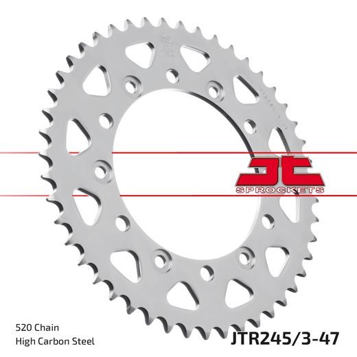 REŤAZOVÁ SADA EK - STRIEBORNÝ CHAIN 520 SRO, O-KRÚŽOK, CHK FRONT SPROCKET JT CHK RUBBER CUSHIONED, CHK REAR SPROCKET JT PRE HONDA NX 650 DOMINATOR 1991-1994
