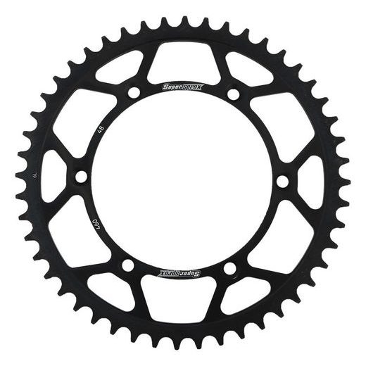 REŤAZOVÁ SADA EK - STRIEBORNÝ CHAIN 520 MRD, NON-SEALED, CHK FRONT SPROCKET SUPERSPROX, CHK REAR SPROCKET SUPERSPROX PRE KAWASAKI KX 125 1990-1991