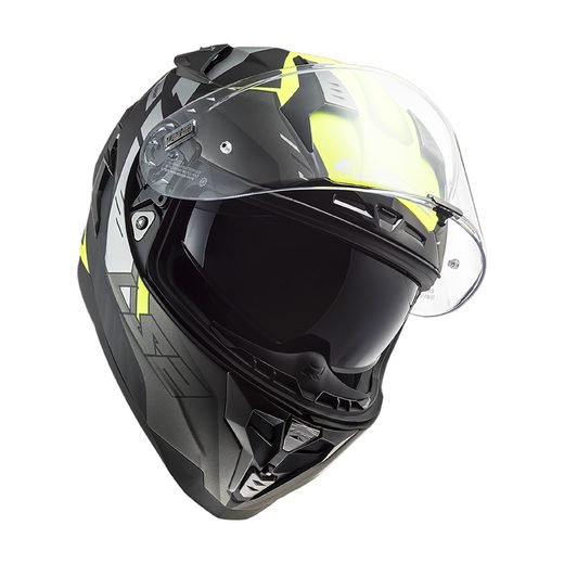 FF327 CHALLENGER HPFC ALLERT MATT TITANIUM HV YELLOW