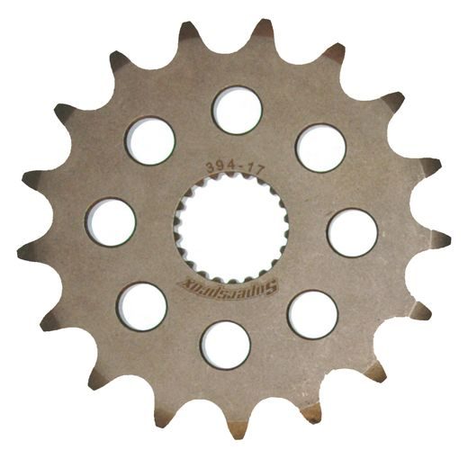 REŤAZOVÁ SADA EK - STRIEBORNÝ CHAIN 520 DEX, X-RING (X, NX, QX, XS), CHK FRONT SPROCKET SUPERSPROX, CHK REAR SPROCKET SUPERSPROX STEALTH PRE APRILIA RS 125 2T 1993-2003