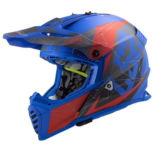 MX437 FAST EVO ALPHA MATT BLUE