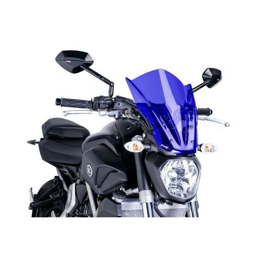 PLEXI NA MOTORKU PUIG NEW. GEN TOURING 7016A MODRÁ