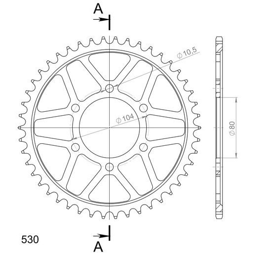 REŤAZOVÁ SADA EK - ZLATÝ CHAIN 530 ZVX, X-RING (X, NX, QX, XS), CHK FRONT SPROCKET SUPERSPROX, CHK REAR SPROCKET SUPERSPROX PRE KAWASAKI ZX-12R NINJA 1200 2000-2005