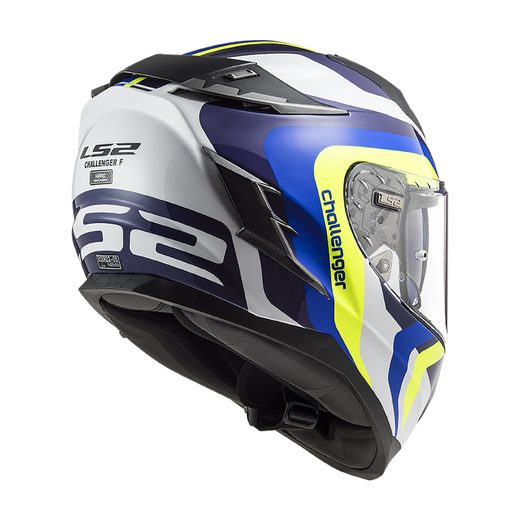 FF327 CHALLENGER HPFC GALACTIC WHITE H-V YELLOW BLUE