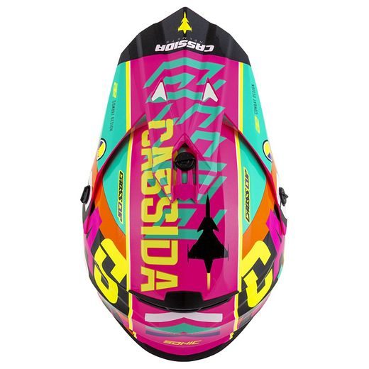 PRILBA CROSS CUP SONIC JUNIOR (MULTICOLOR)