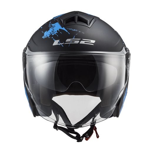 OF573 TWISTER II XOVER MATT BLACK BLUE