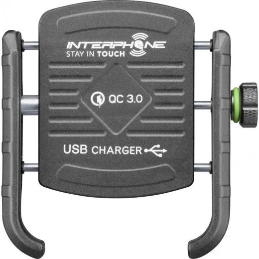 DRŽIAK NA MOBIL MOTOCRAB S INTEGROVANÝM USB PORTOM