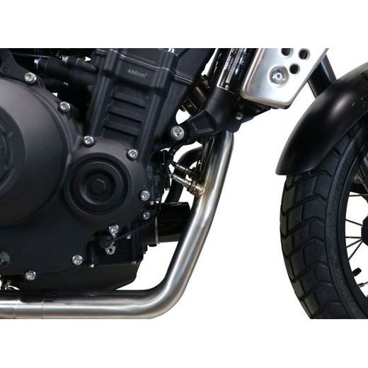 DECAT PIPE GPR BR.1.1.RACE.DEC BRUSHED STAINLESS STEEL PRE BRIXTON CROSSFIRE 500 2022-2023