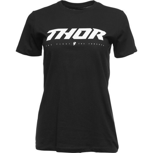 THOR WOMEN'S LOUD 2 BLACK TEE