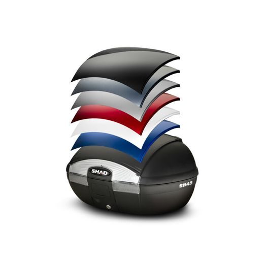 TOPCASE - S FAREBNÝM KRYTOM SHAD SH45 MODRÁ