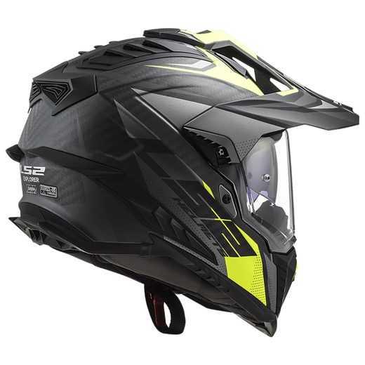 MX701 EXPLORER C CARBON FOCUS MATT TITANIUM H-V YELLOW