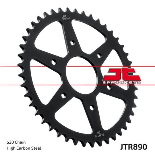 REŤAZOVÁ SADA EK - STRIEBORNÝ CHAIN 520 SRO, O-KRÚŽOK, CHK FRONT SPROCKET JT CHK RUBBER CUSHIONED, CHK REAR SPROCKET JT PRE HUSQVARNA SVARTPILEN 401 2018-2024