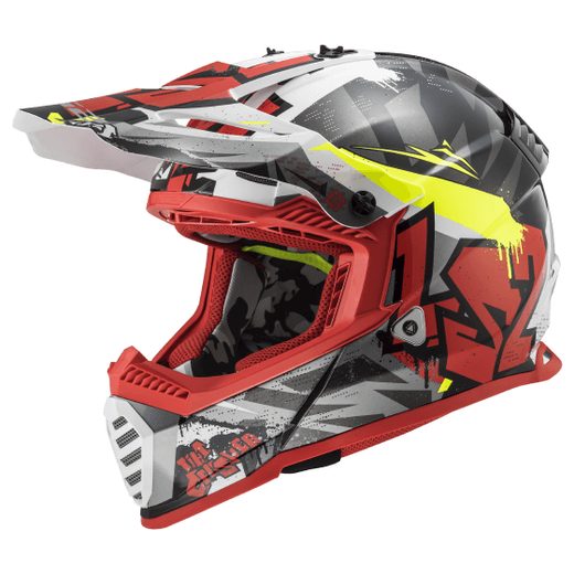 MX437 FAST EVO CRUSHER BLACK RED