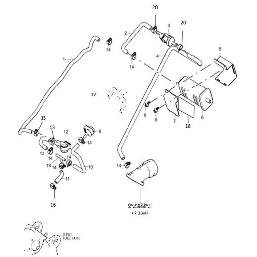 FUEL EVAPORATIVE SYSTEM