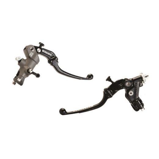 RADIAL BRAKE MASTER CYLINDER ACCOSSATO KITA 2 19X18 WITH FOLDING LEVER