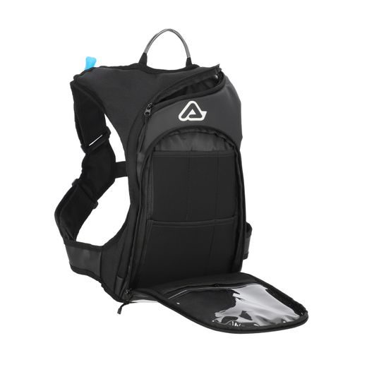 SATHER DRINK BACKPACK BLACK/WHITE