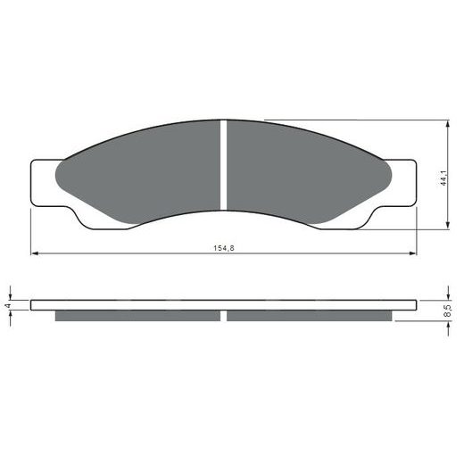 BRZDOVÉ OBLOŽENIE GOLDFREN 441 K5