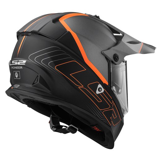 MX436 PIONEER ELEMENT MATT TITANIUM BLACK