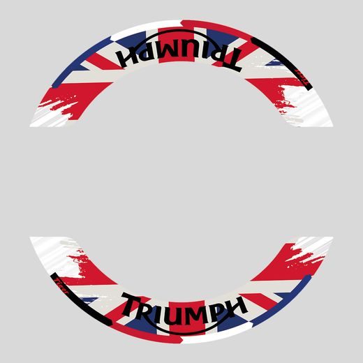 POLEP ADVANCED PRO TRIUMPH TIGER ENGLAND FLAG