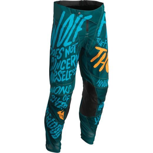 JUNIOR PULSE COUNTING SHEEP TEAL/TANGERINE PANT