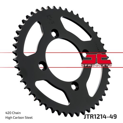 REŤAZOVÁ SADA EK - STRIEBORNÝ CHAIN 420 DEH, NON-SEALED, CHK FRONT SPROCKET JT, CHK REAR SPROCKET JT PRE HONDA CR 80 R / RB 1983-1984