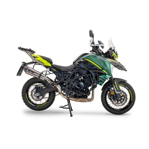 KONCOVKA VÝFUKU SLIP-ON GPR GP EVO4 BE.25.GPAN.TO BRUSHED TITANIUM PRE BENELLI TRK 702 X 2023-2024