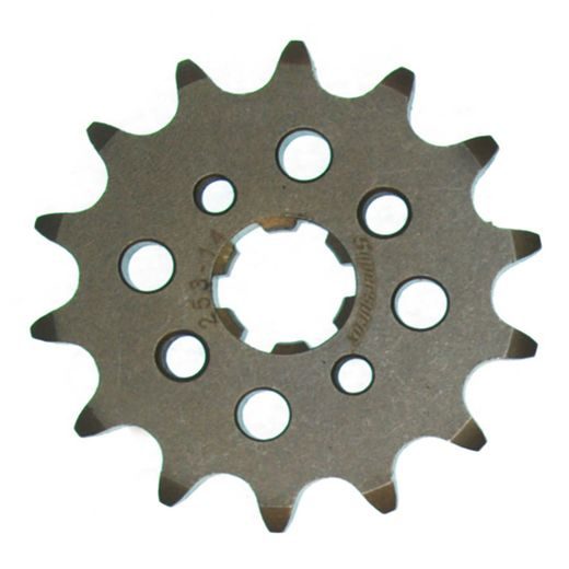 REŤAZOVÁ SADA EK - STRIEBORNÝ CHAIN 420 DEH, NON-SEALED, CHK FRONT SPROCKET SUPERSPROX, CHK REAR SPROCKET SUPERSPROX PRE HONDA CR 80 R / RB 1981