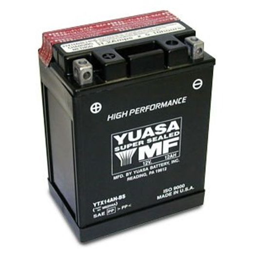 AKUMULÁTOR YUASA YTX14AH-BS