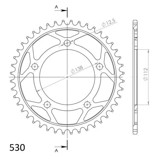 REŤAZOVÁ SADA EK - ZLATÝ CHAIN 530 ZVX, X-RING (X, NX, QX, XS), CHK FRONT SPROCKET JT CHK RUBBER CUSHIONED, CHK REAR SPROCKET SUPERSPROX PRE HONDA CBR 1100 XX SUPER BLACKBIRD 1997-2007