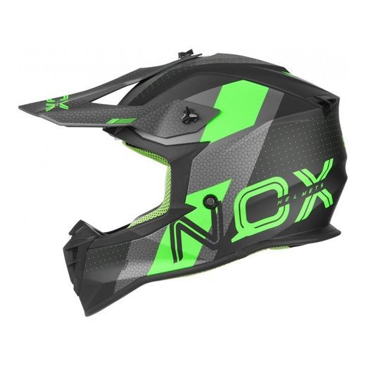 NOX - MX ONYX - BLACK/GREEN