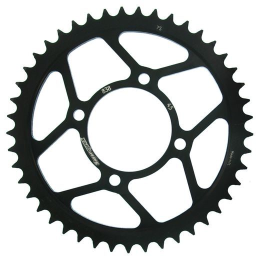 REŤAZOVÁ SADA EK - STRIEBORNÝ CHAIN 428 SRO, O-KRÚŽOK, CHK FRONT SPROCKET SUPERSPROX, CHK REAR SPROCKET SUPERSPROX PRE YAMAHA YBR 125 2005-2006