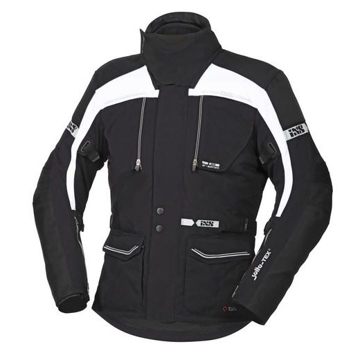 BUNDA TOUR IXS TRAVELLER-ST X51051 ČIERNO-BIELE 4XL