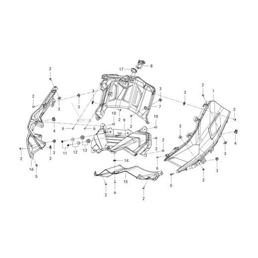 FRONT COVER ASSY. II