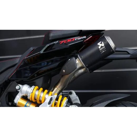 AKRAPOVIČ HOMOLOGATED MUFFLER FOR ITALJET DRAGSTER 459