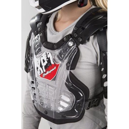 CHRÁNIČ HRUDE POLISPORT XP1 MINI 8001000004 PRIEHĽADNÁ/ČIERNA