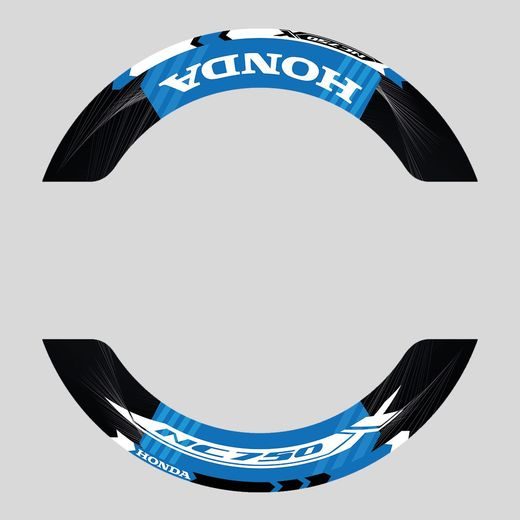 POLEP ADVANCED PRO HONDA NC 750 X BLACK & BLUE