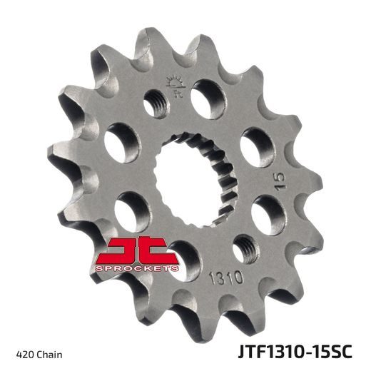 REŤAZOVÁ SADA EK - STRIEBORNÝ CHAIN 420 SH, NON-SEALED, CHK FRONT SPROCKET JT, CHK REAR SPROCKET JT PRE HONDA CRF 150 R / RB 2007-2025