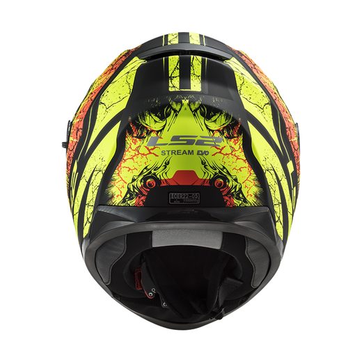 FF320 STREAM EVO THRONE MATT BLACK HV YELLOW