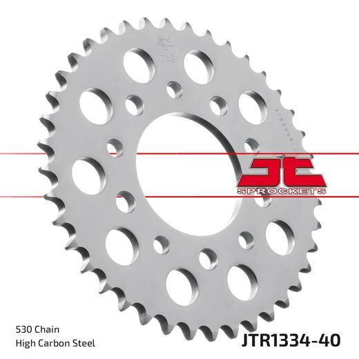 REŤAZOVÁ SADA EK - STRIEBORNÝ CHAIN 530 SRX, X-RING (X, NX, QX, XS), CHK FRONT SPROCKET JT, CHK REAR SPROCKET JT PRE HONDA FT 500 1982-1983