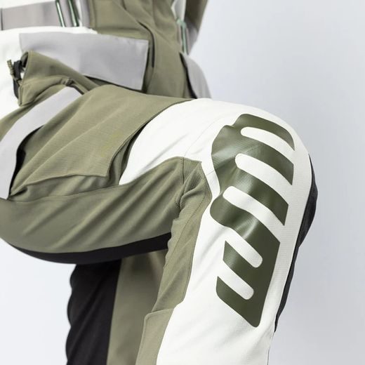 WOMEN'S LAMINATED PANTS IXS VENTURE-STX 1.0 X2-015605 OLIVE-LIGHT GREY DXS