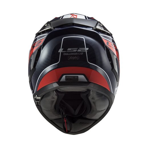 FF327 CHALLENGER C GRID BLUE CARBON RED