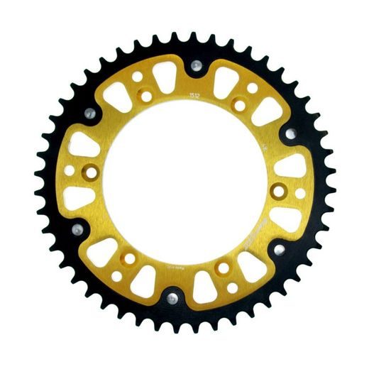 REŤAZOVÁ SADA EK - ZLATÝ CHAIN 520 DEX, X-RING (X, NX, QX, XS), CHK FRONT SPROCKET SUPERSPROX, CHK REAR SPROCKET SUPERSPROX STEALTH PRE HUSQVARNA CR 250 1992-1994