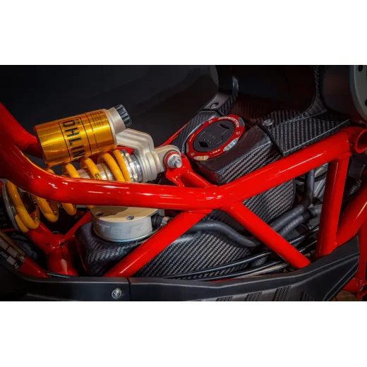 CARBON FIBRE FUEL TANK FOR ITALJET DRAGSTER 125/200/300