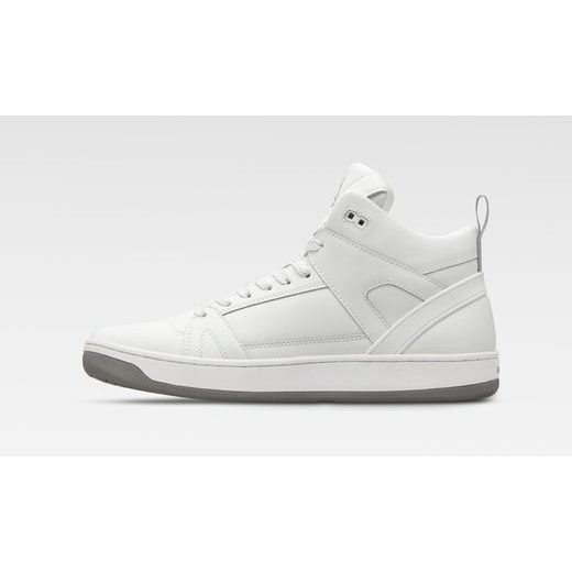 MOTO-1 LEATHER WHITE