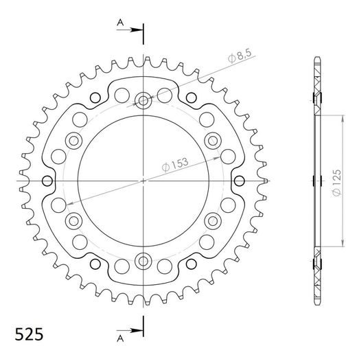 REŤAZOVÁ SADA EK - ČIERNA CHAIN 520 MVXZ, X-RING (X, NX, QX, XS), CHK FRONT SPROCKET SUPERSPROX, CHK REAR SPROCKET SUPERSPROX STEALTH PRE HONDA XR 400 R 2004