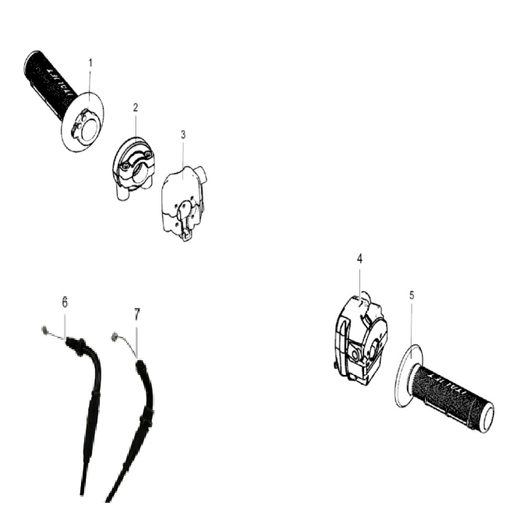 HANDLEBAR/CONTRAL SWITCH