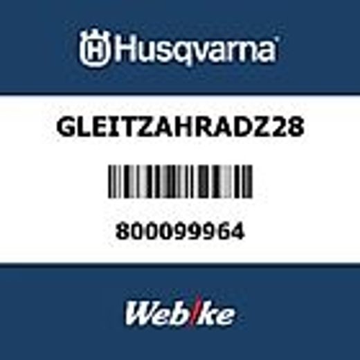 SLIDING GEAR T28 OEM : 800099964