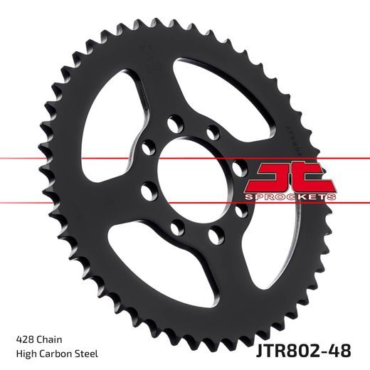 REŤAZOVÁ SADA EK - STRIEBORNÝ CHAIN 428 DEH, NON-SEALED, CHK FRONT SPROCKET JT, CHK REAR SPROCKET JT PRE SUZUKI RM 80 1979-1981
